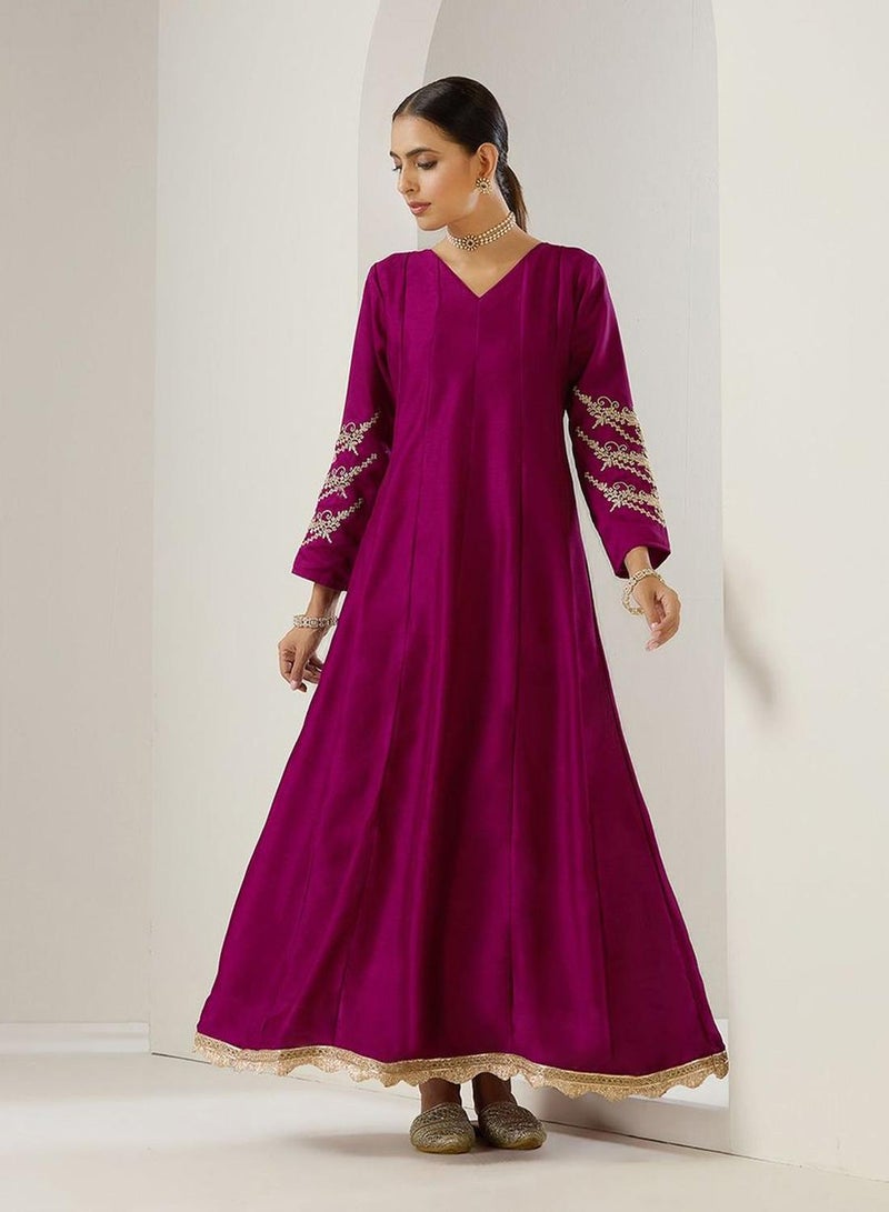 ISHIN Floral Panel Dress  - Image 5