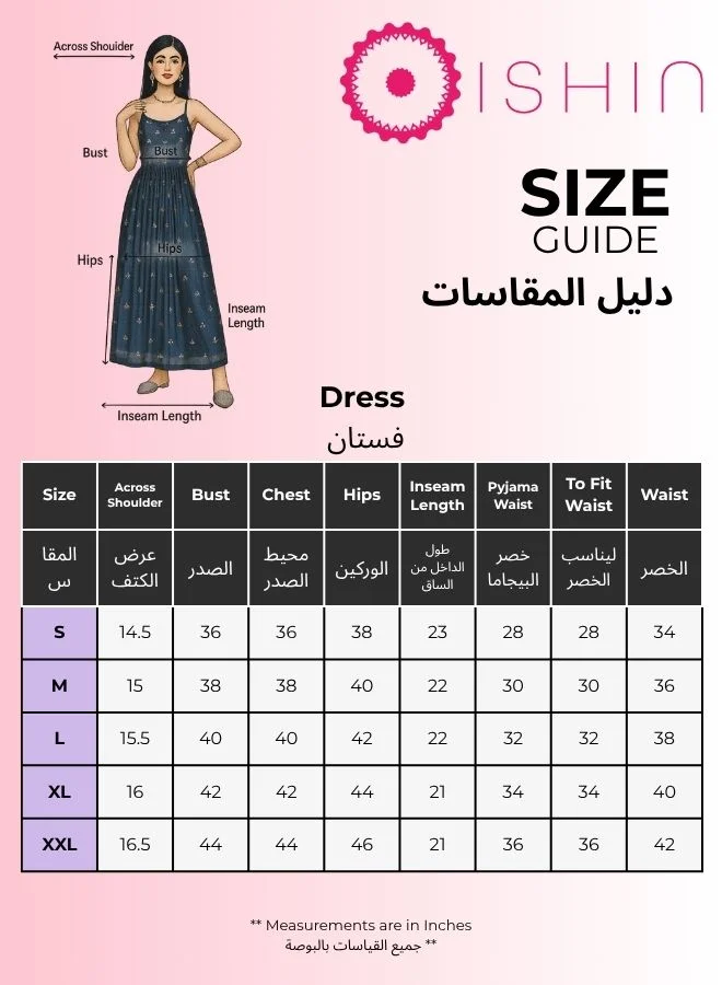 آي شين فستان بنقوش الزهور