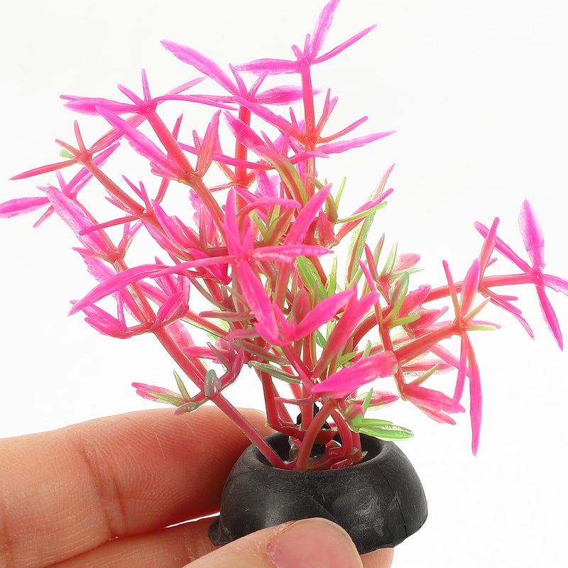 Artificial Aquarium Plants 20Pcs Plastic Aquatic Plants Decorations For Fish Tank - Image 5