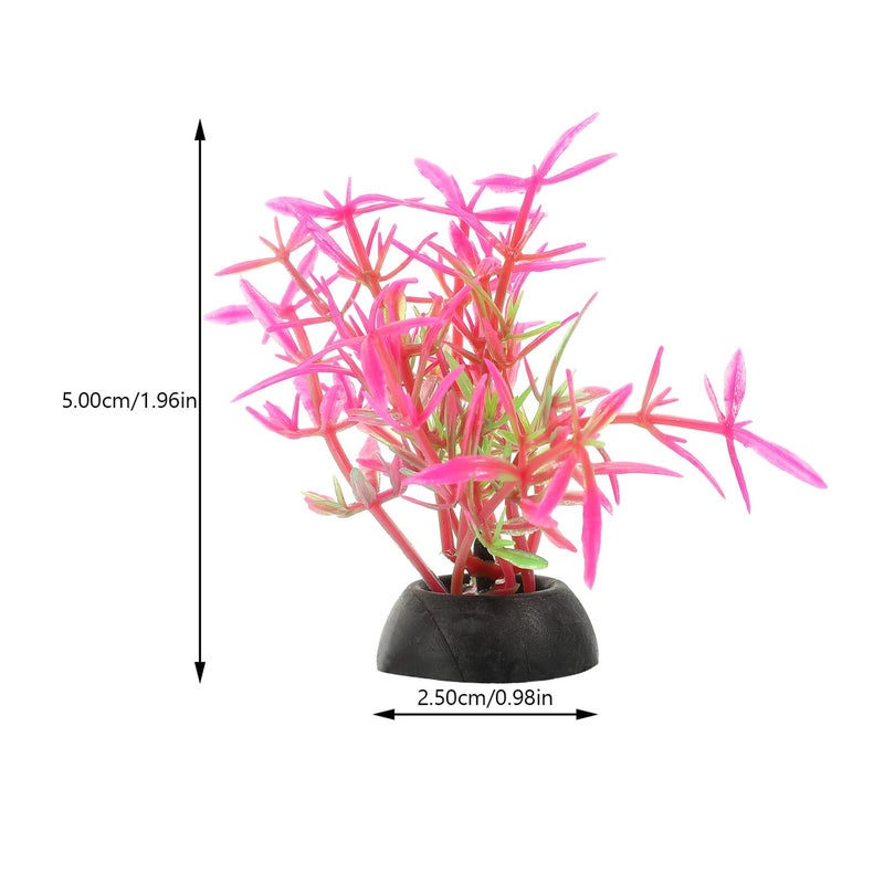 Artificial Aquarium Plants 20Pcs Plastic Aquatic Plants Decorations For Fish Tank - Image 3