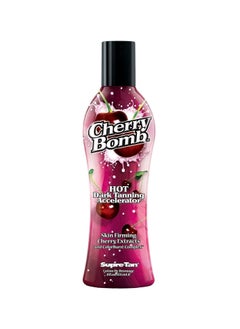 Soubry Tan's Cherry Pump Lotion with Red Cherry Extract to Speed Up 8 Ounce Skin Tanning