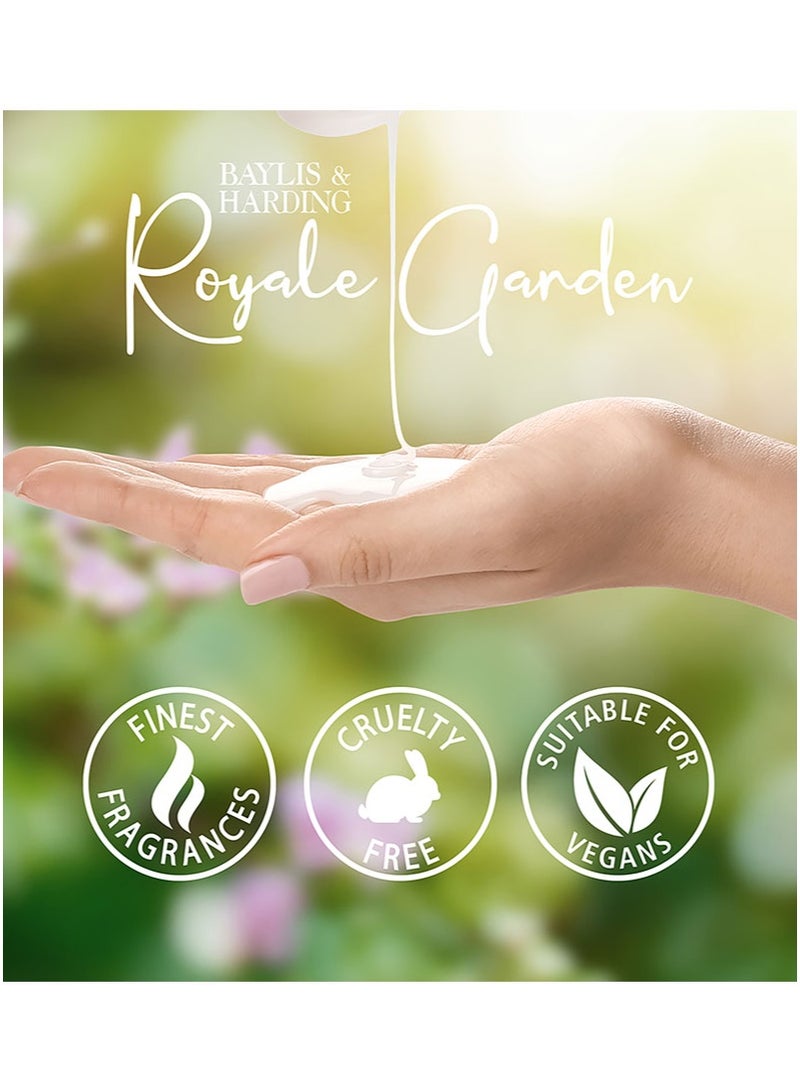 Baylis & Harding Royale Garden Rose, Poppy and Vanilla Hand Wash, 500ml | Vegan | Floral Fragrance | Relaxing and uplifting fragrance | Paraben Free - Image 4