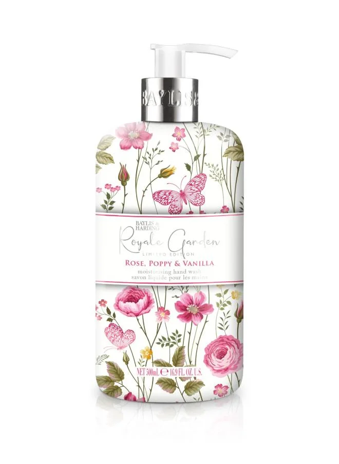 Baylis & Harding Baylis and Harding Royale Garden Rose Poppy and Vanilla Hand Wash 500 ml