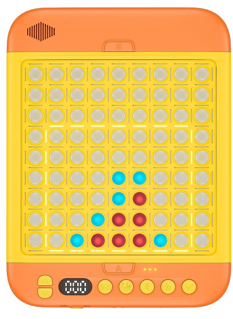Excefore Puzzle Game, Smart Board Games, Built-in 11 Games including Connect 4, Checkers, Tic Tac Toe, AI Electronic Board Game for 1-2 Players, Kids Aged 3+, Wonderful Kids Games for Family Night and Birthday Gifts  - Image 1