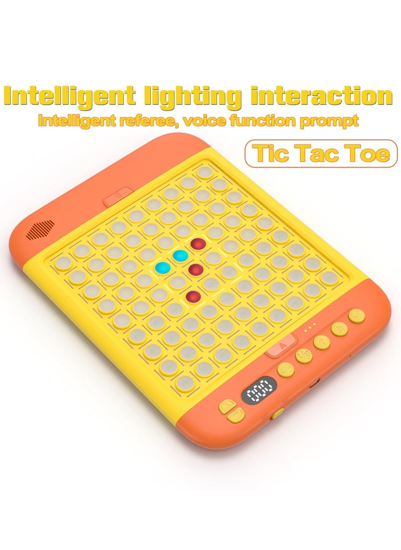 Excefore Puzzle Game, Smart Board Games, Built-in 11 Games including Connect 4, Checkers, Tic Tac Toe, AI Electronic Board Game for 1-2 Players, Kids Aged 3+, Wonderful Kids Games for Family Night and Birthday Gifts  - Image 2