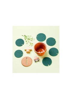 Green Coaster Set with Flower Pot Shaped Holder for Drinks,Coffee,Cup Original Coasters With Creative Cactus Design For Holiday Gift & Home Decoration - pzsku/ZFF78844B61AB52EF290DZ/45/_/1699953878/29568b85-a30f-4f4e-b5be-b0686e34a626