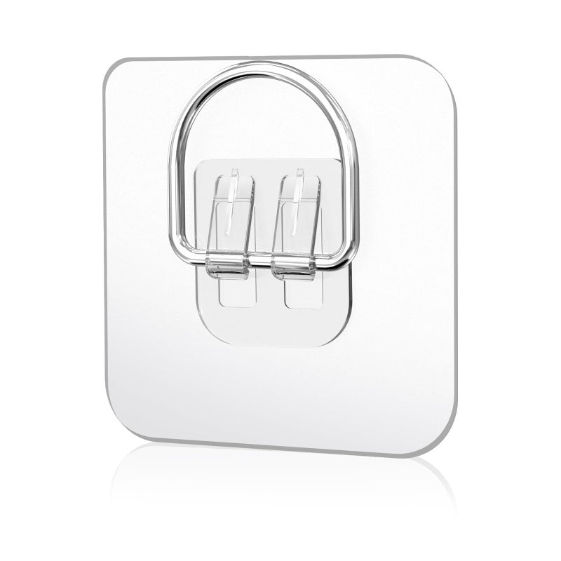LINGTONG 20 Pack Plate Hangers for The Wall, Premium Adhesive Picture Hangers, Invisible Wall Plate Hanger for Displaying Plates - Image 1
