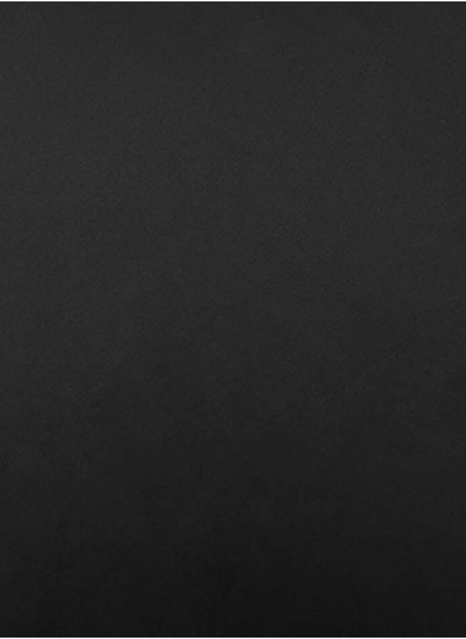 House One Set of 4 Pieces Square Soft Velvet Decorative Cushion with Solid Design and Attractive Colors 45x45 cm - Black - Image 5