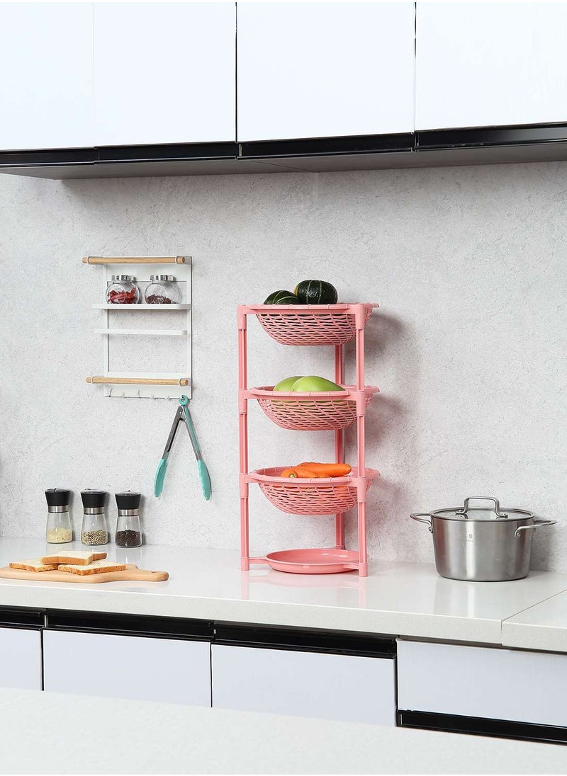 LAWAZIM Multipurpose Storage Rack 3 Layer Shelf  - Image 2