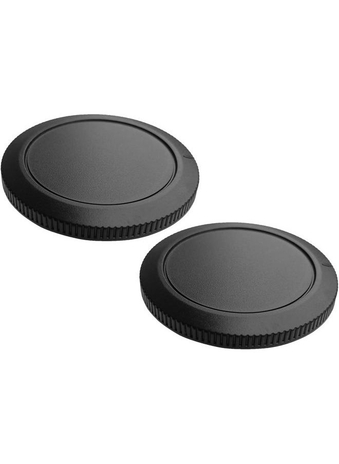 HUIPUXIANG RF Body Cap Cover for Canon EOS R50 R100 R10 R8 R7 R6 R6 Mark II R5 R5C R3 R RP More Canon RF Mount Camera(for Accessories),HUIPUXIANG [2 Sets]  - Image 1