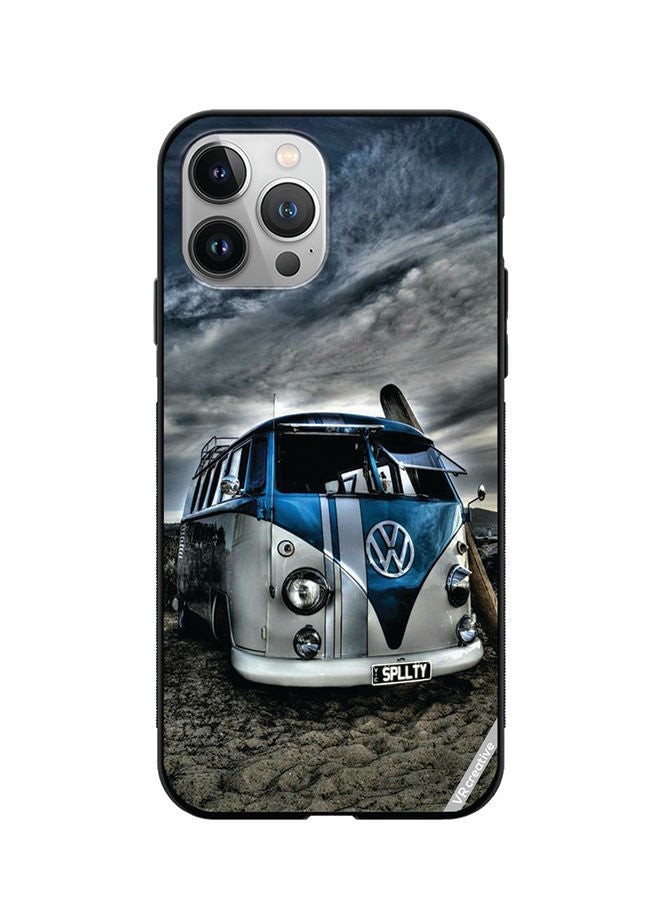 VR CREATIVE Protective Case Cover For Apple iPhone 11 Pro Mini Bus Design Multicolour - Image 1