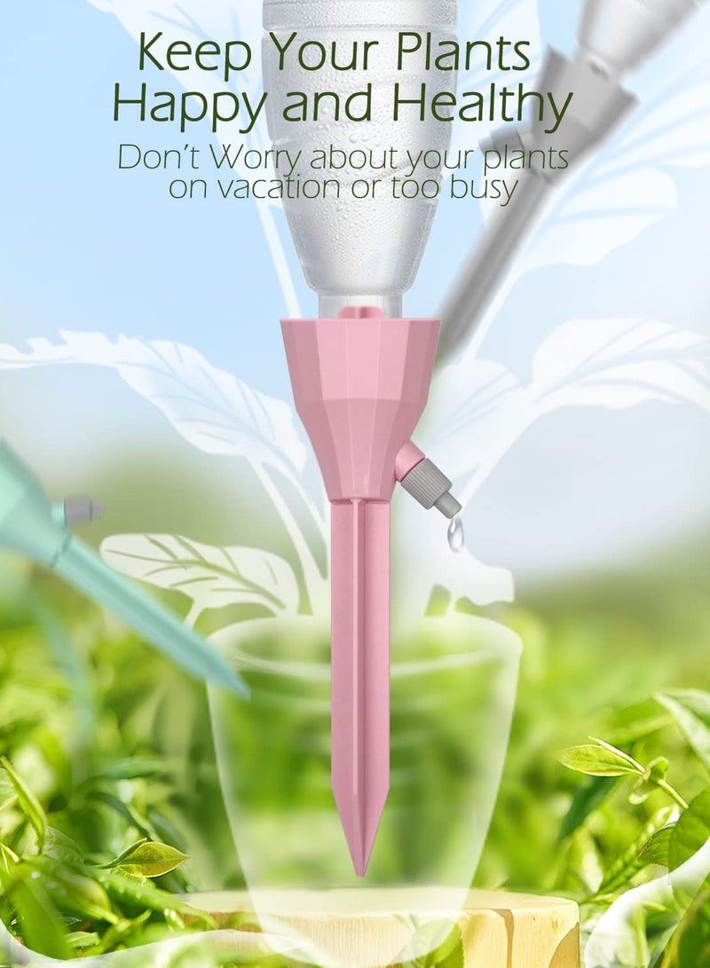 KASTWAVE Self Watering Spikes - 9 Pcs Plant Waterer with Slow Release Control Valve - Image 2