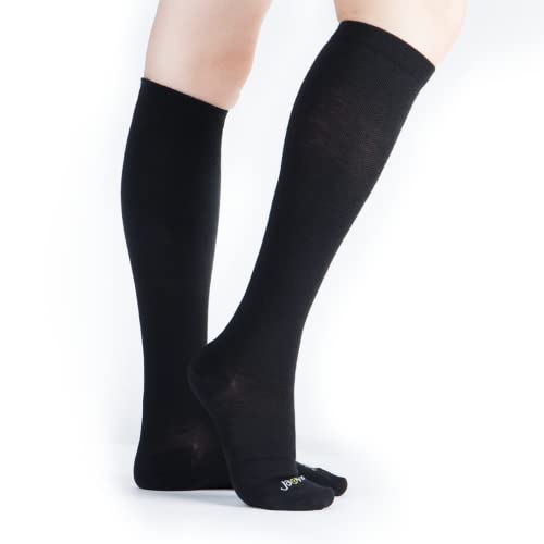 ja vie 80% Merino Wool Ultra Soft 15-20mmHg Graduated Compression Socks for Women & Men - Image 2