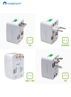 Global Travel Plug Adapter Power Socket Converter with Protection Door,All-in-One Overseas Universal Wall Charger(Without USB Port),Multi-functional Worldwide Portable Multi-outlet for US UK AUS EU NZ - pzsku/ZFF78E03A3245740AFB09Z/45/_/1736423785/f4e1f6e9-4c57-4fbf-ba0e-a349b7d0b317