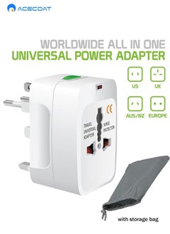 Global Travel Plug Adapter Power Socket Converter with Protection Door,All-in-One Overseas Universal Wall Charger(Without USB Port),Multi-functional Worldwide Portable Multi-outlet for US UK AUS EU NZ - pzsku/ZFF78E03A3245740AFB09Z/45/_/1736423795/26b64a59-c6f6-4579-b0c6-3e5b88b759eb