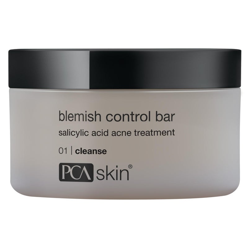 PCA SKIN Blemish Control Acne Cleanser Bar with 2% Salicylic Acid, Acne Wash for Face and Body, 3.2 fl oz Jar - Image 1
