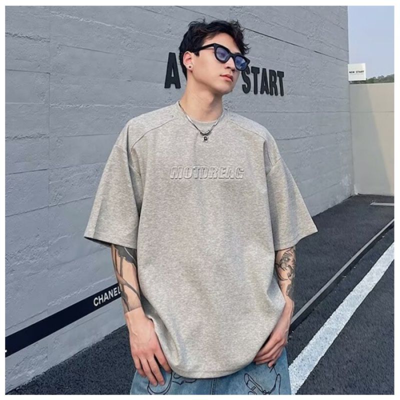 2024 Summer American-Style High Street Men'S Round Neck Half Sleeve T-Shirt Fashion All-Match Eagleprint English Simple Hit - Image 1