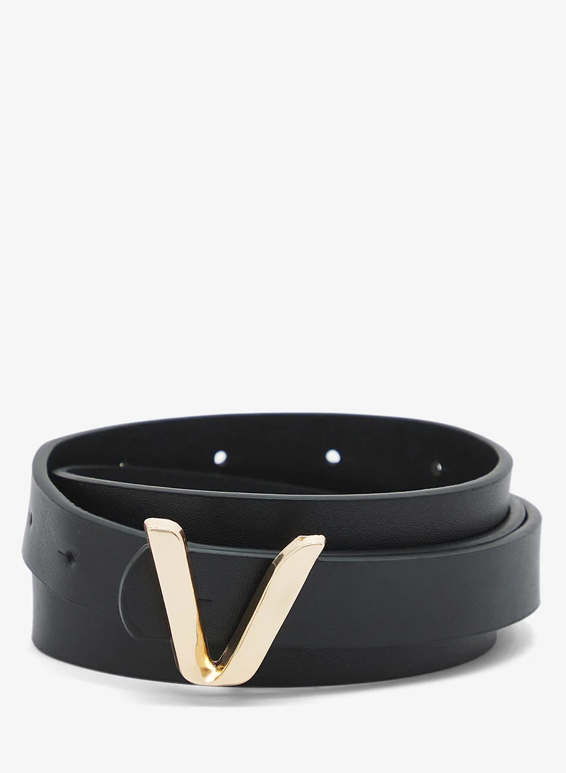 ايلا حزام خصر كلاسيكي بلمسة ذهبية