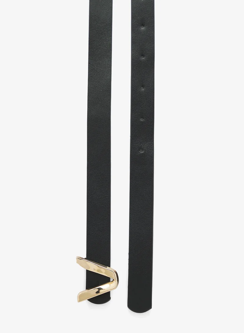 ايلا حزام خصر كلاسيكي بلمسة ذهبية