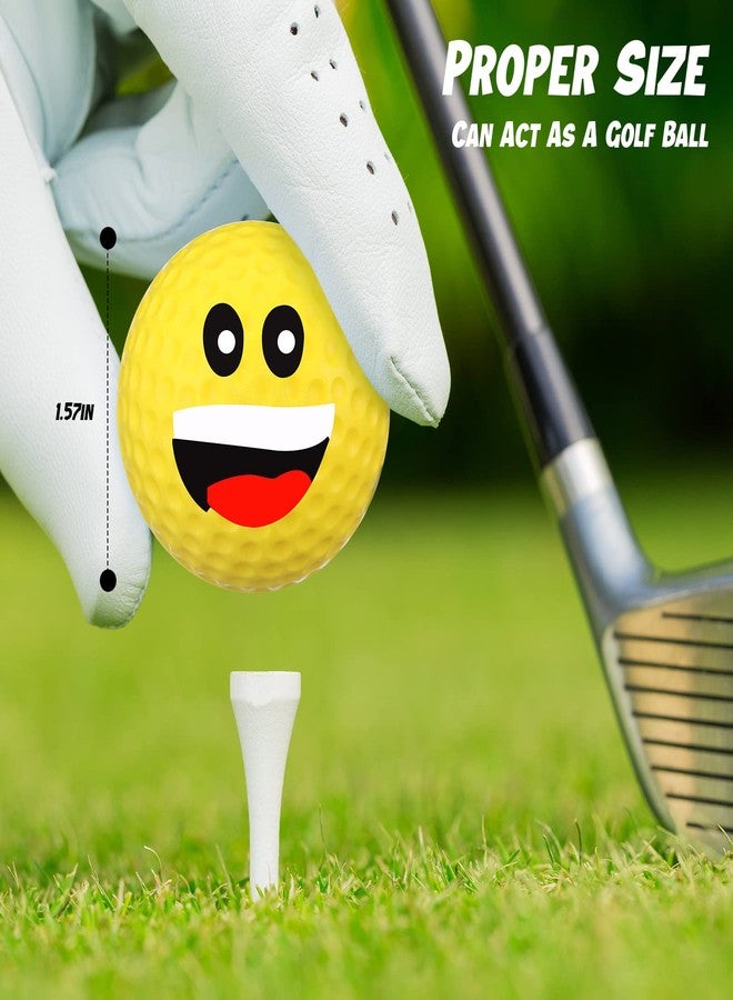 Jerify 40 Pieces Mini Golf Stress Ball Golf Party Favors 1.57 Inch Foam Practice Balls Sports Stress Balls for Men Women Carnival Party Gift Bag Fillers(Yellow) - Image 3