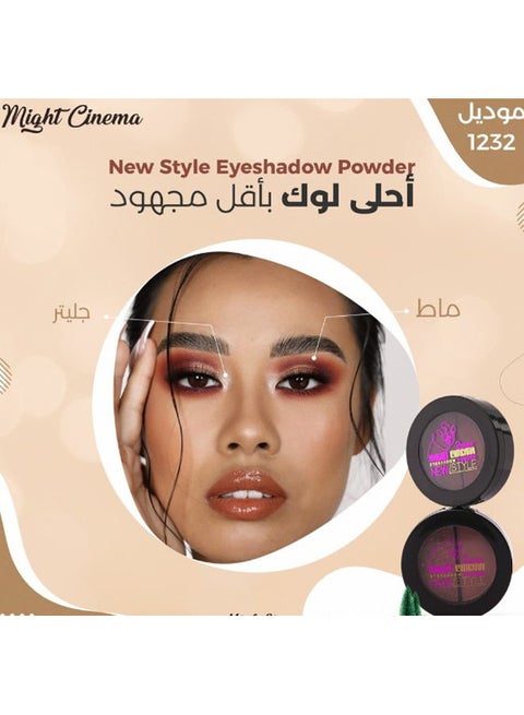 2 Colors Eyeshadow New Style