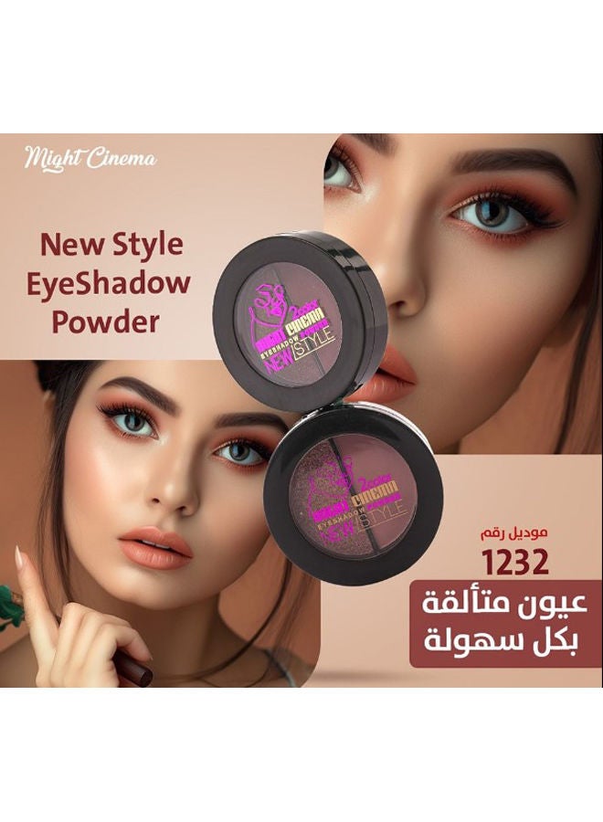 2 Colors Eyeshadow New Style