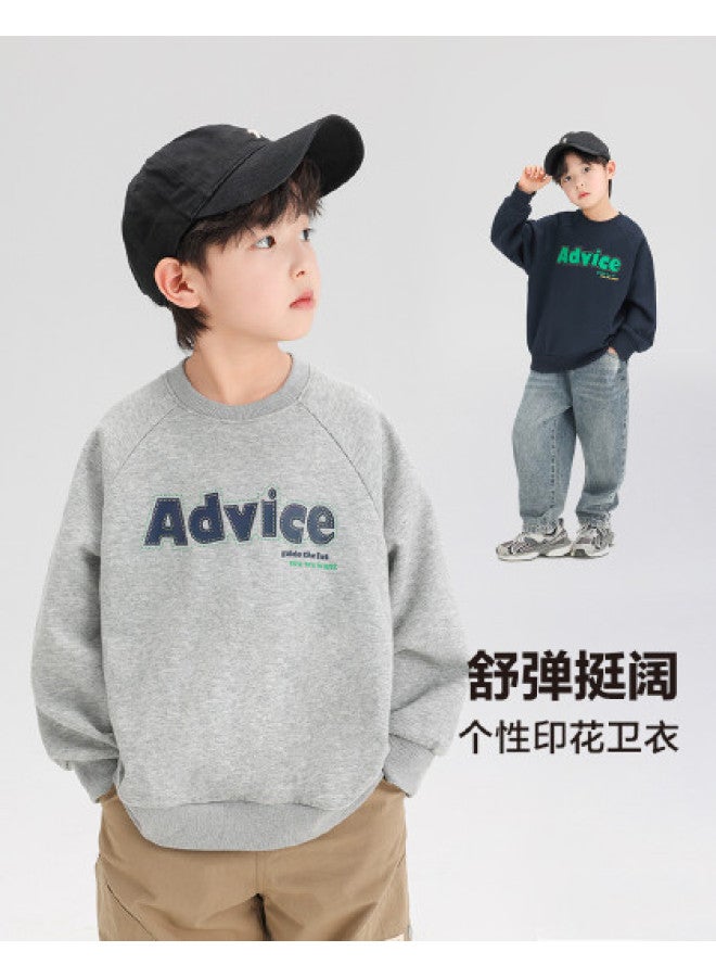 Zuoxi Boys' Hoodies Spring/fall Kids' Top Loose Fit Sporty Casual Thin Outerwear Stylish Unisex Big Kids' Clothing - Image 1