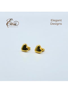 Heart Gold Stud | Stainless Steel | 18K Gold Plated - pzsku/ZFF79264E71E011CCB6DEZ/45/_/1734946198/f9af005b-d900-4aab-9b84-5562dd3069ca