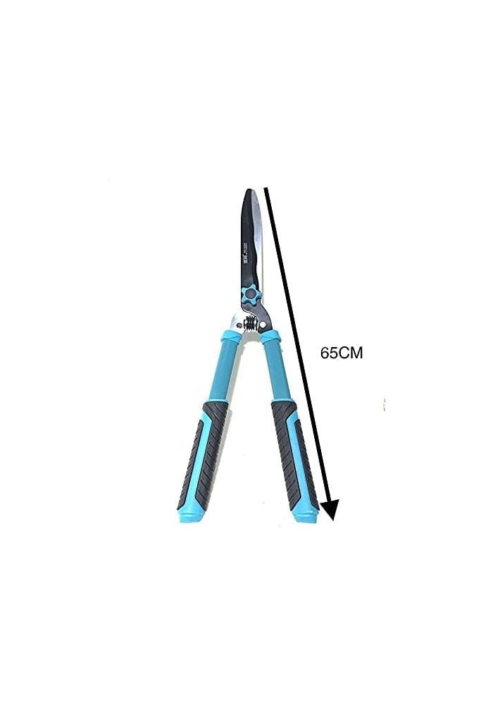 AQ AQSON مقصات حديقة AQSON - مقصات من الفولاذ المقاوم للصدأ بطول 21 بوصة مع مقHandles مريحة لتقليم البوكسوود والشجيرات - Image 2