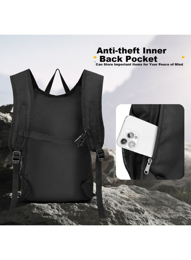 Alpint Mountain Elmont Foldable Backpack Outdoor Lightweight Hiking Bag Portable Large Capacity Backpack - Image 2