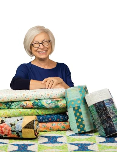 Fabric Cafe Fiber Café Quick and Easy 3-Yard Quilts Pattern, Brown - Image 2
