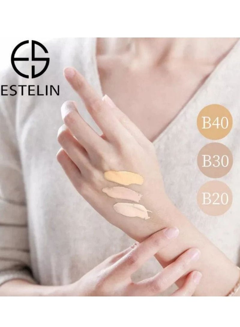 ESTELIN Cherry Blossoms Micro-Nutritive Foundation Long Wearing Full Coverage Natural Matte Finish Foundation 30 g - Image 2