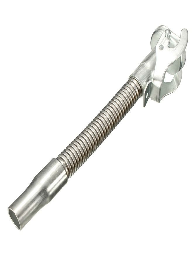 Generic American-style Oil Drum Siphon Hose Duckbill Oil Pourer Stainless Steel Fuel Transfer Tool  - Image 1