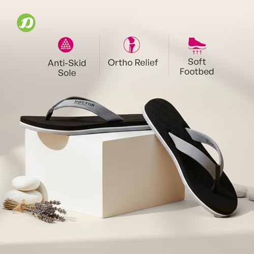 DOCTOR EXTRA SOFT House Slipper for Women's Care Durable | Orthopaedic & Diabetic | Lightweight| Comfortable Footbed |Slippers for Girls & Ladies Daily Use D-05 - Image 4