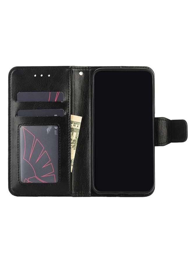 S-TOP Case For Samsung Galaxy Feel 2 JP Version Crystal Texture Leather Phone Case - Image 3