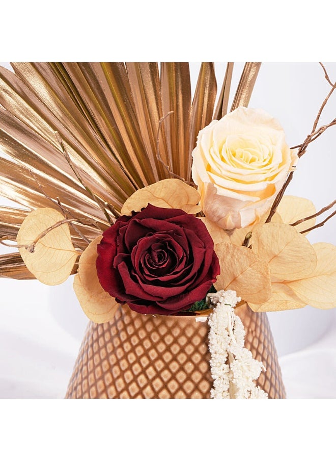 FNP - Moments of Love Forever Roses Arrangement - Image 1