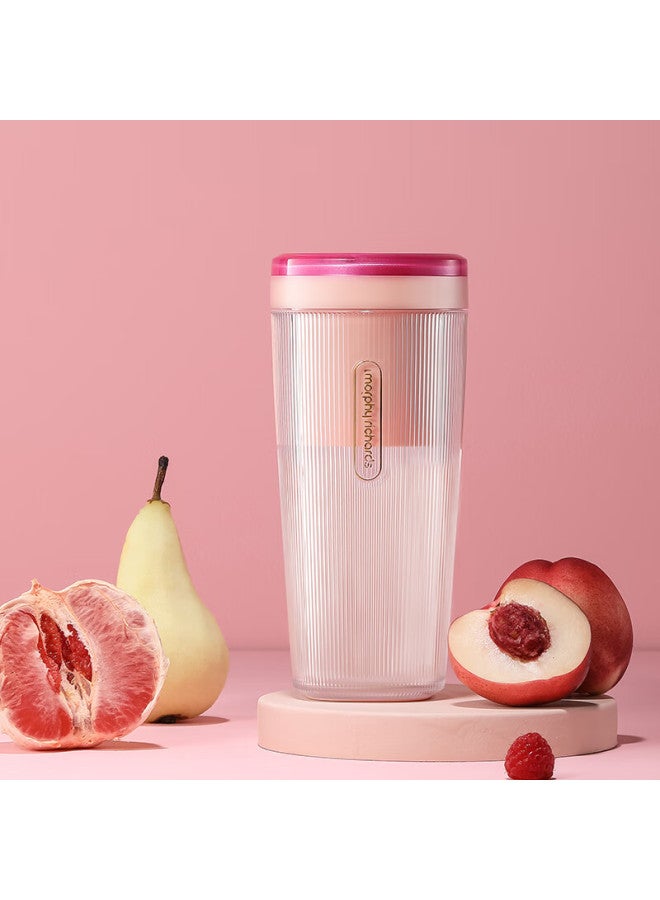مورفي ريتشاردز Morphyrichards Juicer , كوب عصير محمول, صانع عصير شحن لاسلكي شعبي, آلة طهي صغيرة, كوب سفر, Mr9800, وردي زهري الكرز - Image 2