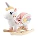 FUNLIO Unicorn Baby Rocking Horse Rainbow Fairy Unicorn Rocking Horse for Toddlers 6 Months to 3 Years Stuffed Rideon Animal Rocker Easy to Assemble CE CPC Certified - Image 4