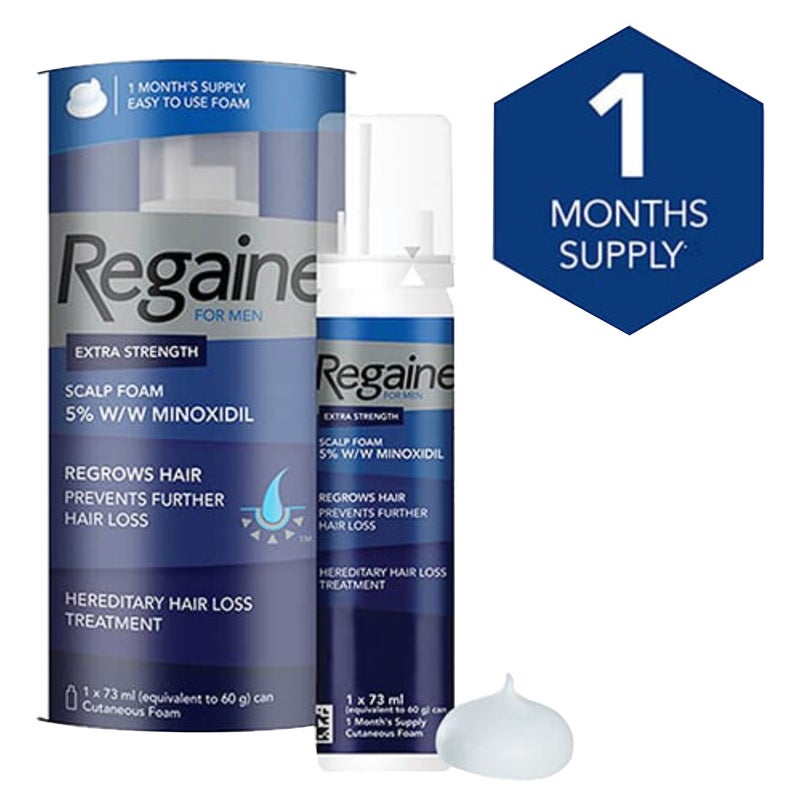 Regaine For Men Hair Regrowth Foam 3x73ml - Image 2