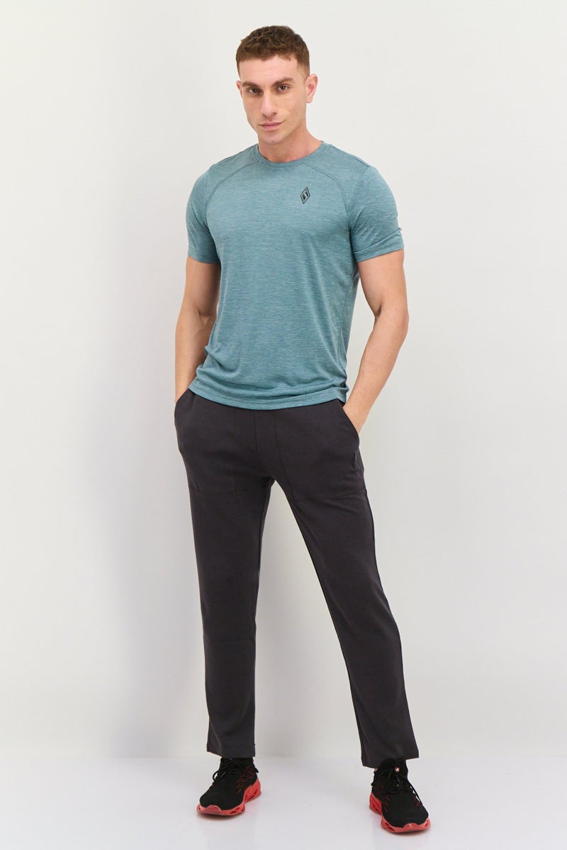 SKECHERS Men Sportswear Fit Short Sleeve Training T-Shirts, Green - Image 4