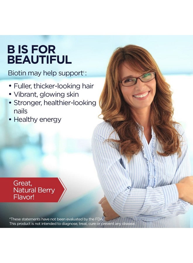 KAL 5000 Mcg Biotin Tablets Mixed Berry 100 Count - Image 4