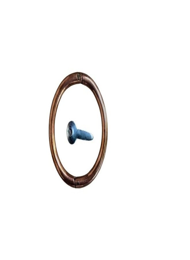 Kshama Copper Bull Nose Ring with Screw Key | Rustproof Cattle Nose Ring for Cow, Buffalo, Bull Veterinary Instruments Farm Use (1 Piece) - Image 2