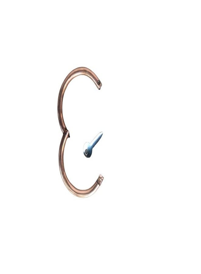 Kshama Copper Bull Nose Ring with Screw Key | Rustproof Cattle Nose Ring for Cow, Buffalo, Bull Veterinary Instruments Farm Use (1 Piece) - Image 3