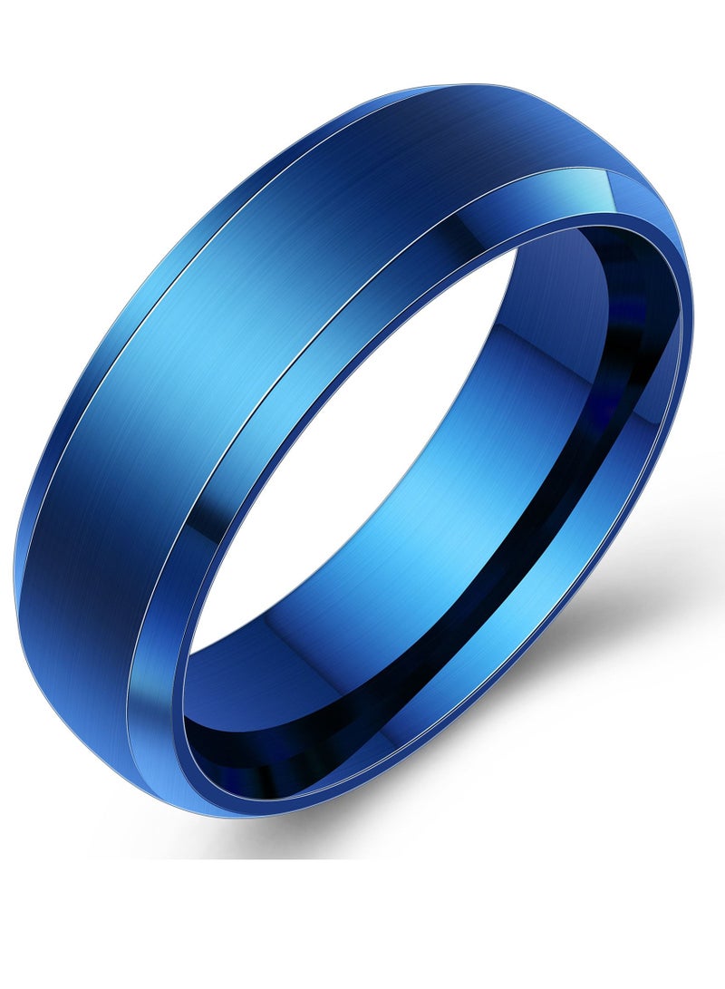 Stainless Steel Solid Polished Signet Ring