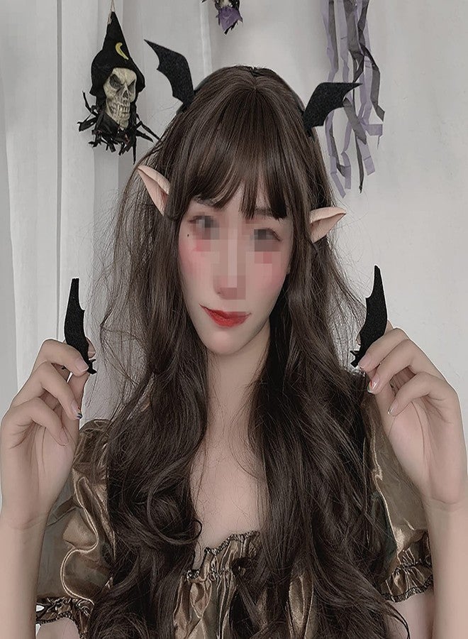 Soochat Hallowee Bat Wings Hair Clips Bat Ears Hairpin for Party Cosplay Costume Accessories - Image 2