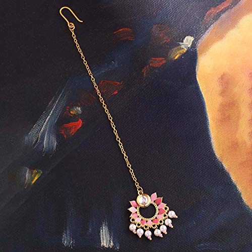 Voylla Manmayi Floral Maang Tika - Image 4