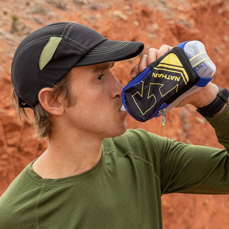 Nathan SpeedDraw Plus Insulated Handheld Water Bottle â€“ Grip-Free Running Flask for Runners, Hiking, and Sports - Image 3