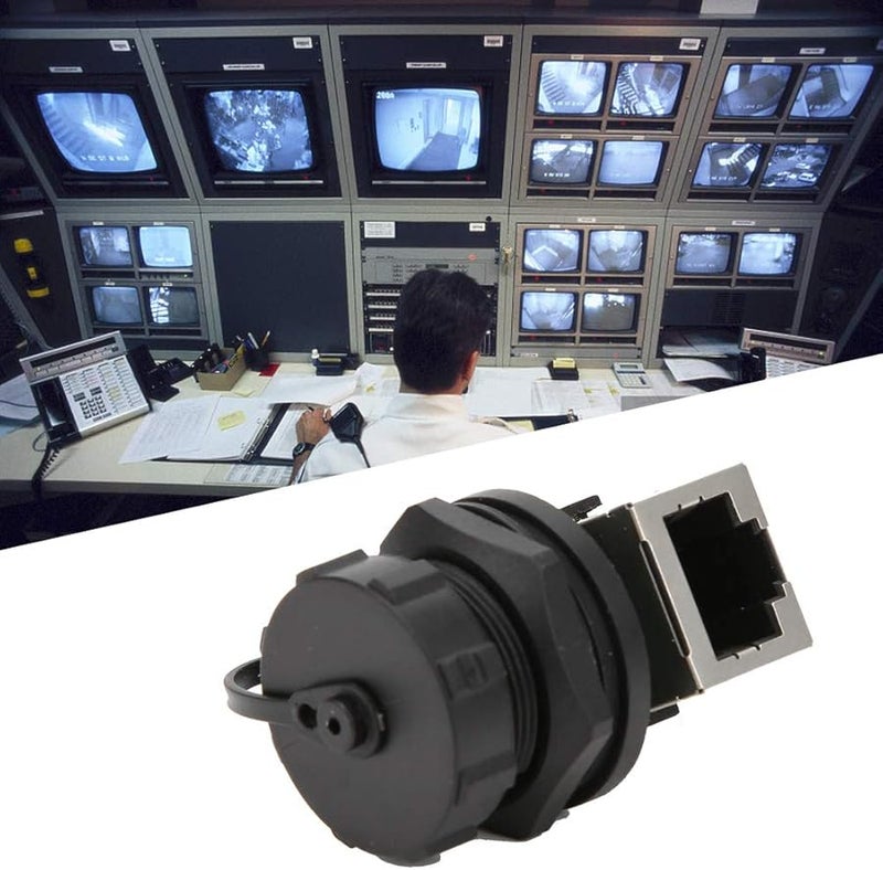 FTVOGUE IP67 RJ45 90 Degree Right Angle Adapter Double Socket Cat 7 Ethernet - Image 5