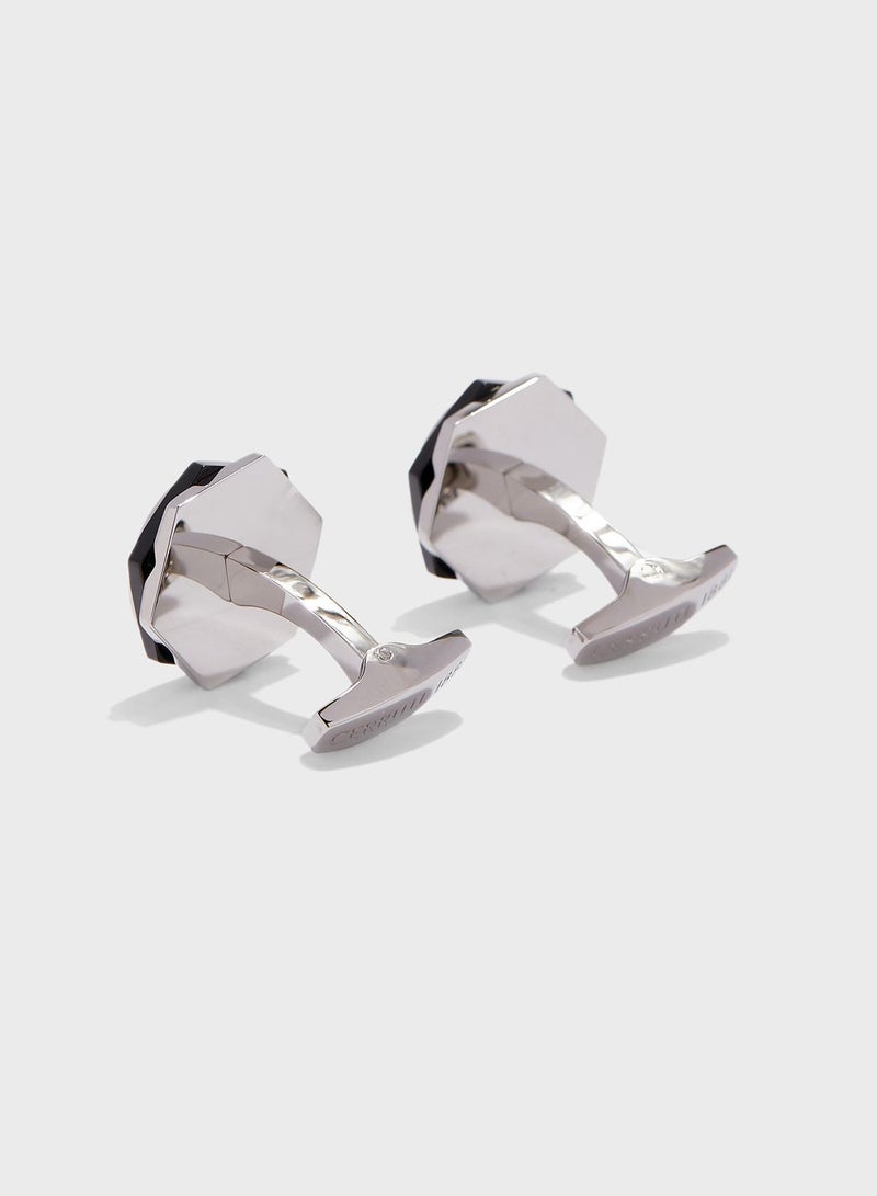 CERRUTI 1881 Logo Detail Cufflinks - Image 2