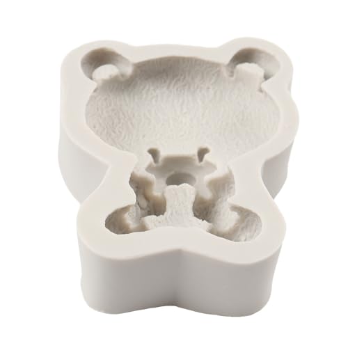 QDMOLDS Bear Silicone Fondant Molds Bear Candy Chocolate Mold for Teddy Bears Cake Decoration Cupcake Topper Chocolate Candy Polymer Clay Gum Paste - Image 4